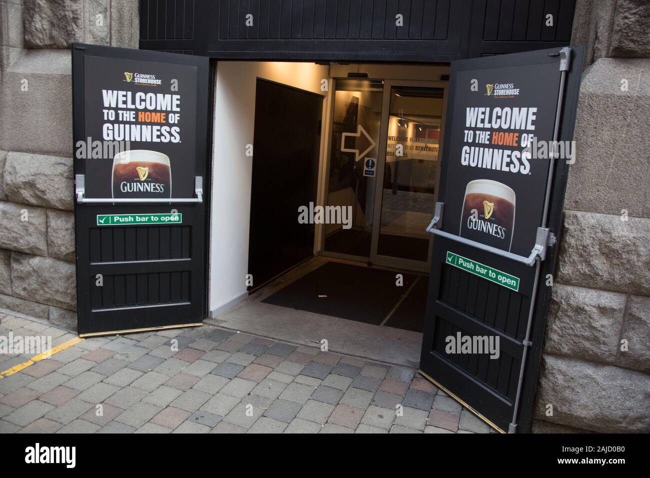 Guinness Storehouse, Dublin, Irland Stockfoto