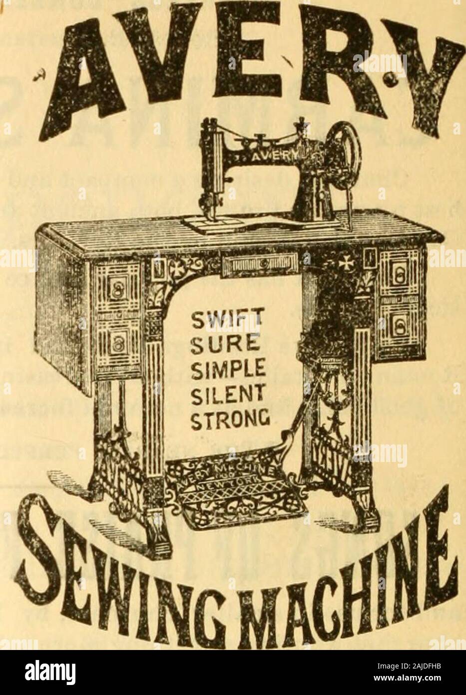 Home Missionar, der (Mai 1890 - April 1891). und kann viele der Bayuients in Höhe von $ 2.0i) pro monththey gemacht werden so wünschen. Oder 10 Prozent, weitere discountwill erlaubt werden, wenn der volle Betrag in cashon Lieferung der Maschine bezahlt wird. Die folgende Anzeige lesen. ** Und für eine illustrierte Katalog, der Angaben wird givefull senden. Nr. 1 45 $ OO Nr. i 50 OO Nr. 3 55 OO Nr. 4 $ " 0 OO Nr. 5 57 OO Nr. 6 65 OO {Ab Rev. L. H. Cobb, D.D., Sec. A.C.. Churchliuihiina Vierteljährlich.] MISSIONAR NÄHMASCHINEN. Unsere missionarische Leser talie special interest inreading unserer Ad. Der Avery Sämaschinen. Stockfoto