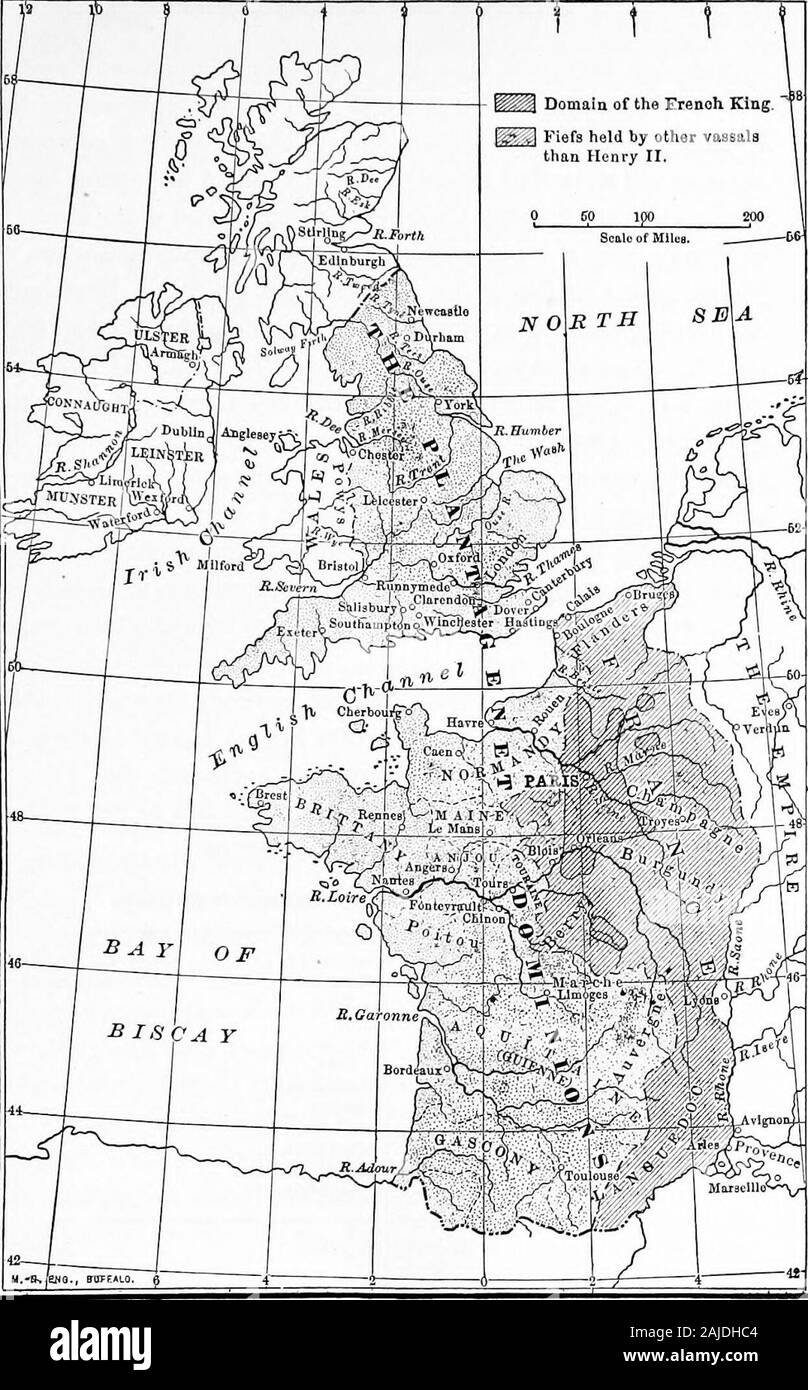 Mittelalter und Neuzeit: eine Einführung in die Geschichte des westlichen Europa bilden die Auflösung des Römischen Reiches bis in die heutige Zeit. Zu einigen der großen Englischen prelatesand exkommunizieren, wie Henry geglaubt, verschwören, war sein Sohn von thecrown zu berauben. In einem Anfall von Wut, Henry rief unter seinen Nachfolgern, gibt es keinen einzigen, der mir zu rächen, der diese miserable Kirchenmann? Leider bestimmte Ritter nahm den Ausschlag Ausdruck wörtlich, und Becket war in seiner eigenen Kathedrale von Canterbury ermordet, dahin er zurückgekehrt war. Der König hatte wirklich keine Wünsche Gewalt zu resortto, und seine Trauer und Reue wh Stockfoto