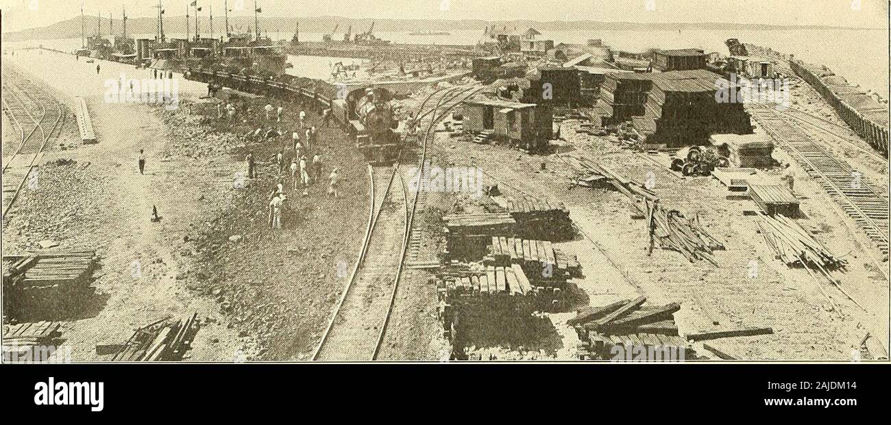 Panama und der Kanal in Bild und Prosa. . Einfriedung FÜR PETTY CANAL ZONE STRAFTÄTER KRANKENHAUS GEBÄUDE, UNITED FRUIT CO. Waren von großem Vorteil an seinen Nachfolger, die nie versäumt, ihre Verdienste zu würdigen. Herr Stevens, der den Kanal, nahm zu Beginn der kluge Bestimmung zu reduzieren Bau workto der Mini-Mama und Con-Zentrat efforton completingarrangementsfor Gehäuse andfeeding thearmy der Arbeit - ers Die theinterminablequestion assoon mightbe erwartet als von thesealevelorlockcanal befinally abhalten könnte - abgebaut. Fromhis Administra- tion von thegood datesmuch Arbeit donein o Stockfoto