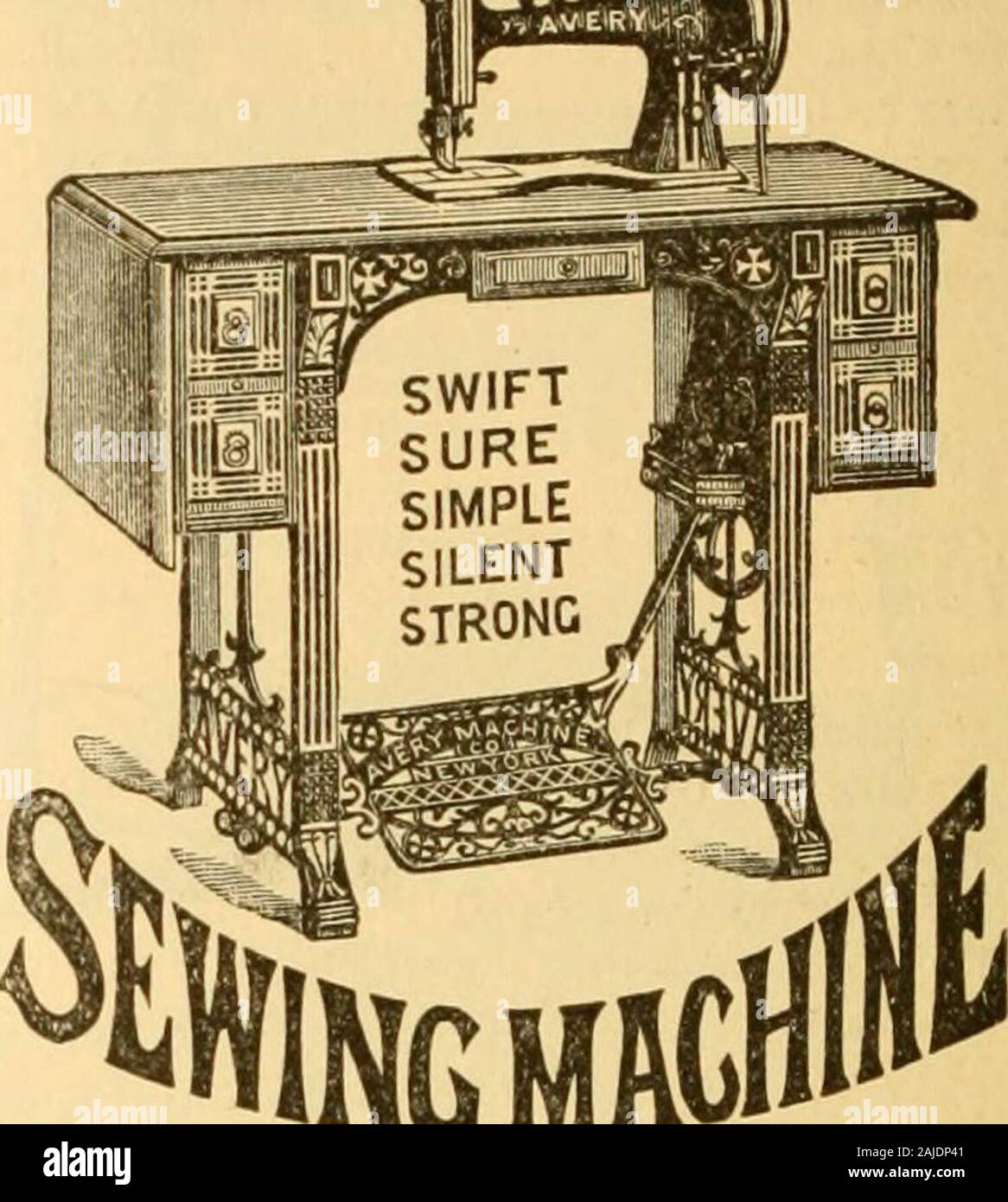 Home Missionar, der (Mai 1890 - April 1891). nd lassen kann thepayments bei der Rate von sSi gemacht werden. Auf pro monthif sie so wünschen. Oder 10 Prozent, weitere discountwill zugelassen werden, wenn der volle Betrag in cashon Lieferung der Maschine bezahlt wird. Die folgenden ad Lesen. Und für eine illustrierte Katalog, der Angaben wird givefull senden. Nr. 1 £ 45 00 Nr. 4 $ 60 00 Nr.-4 30 OO Nr. 5 57 OO Nr. 3 55 OO Nr. 6 05 00 AVERY [ab Rev. L. H. Cobb, D.D., Sec. A.C. TJ. ChurchBuilding Vierteljährlich.] MISSIONAR NÄHMASCHINEN. Unsere missionarische Leser wird besonderes Interesse inreading unserer Ad. Der Avery Nähmaschine. Stockfoto