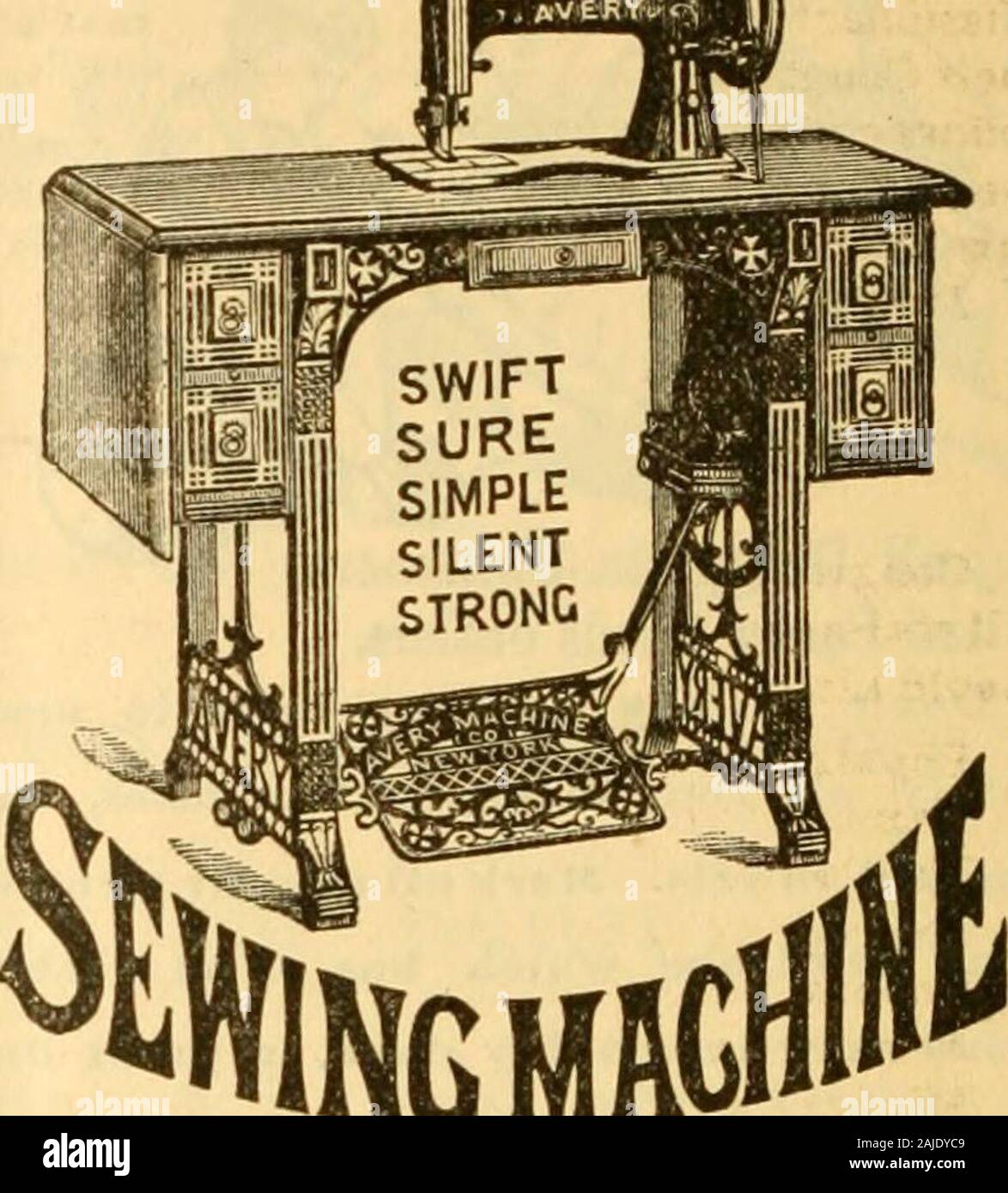 Home Missionar, der (Mai 1890 - April 1891). lassen Sie thepayments Bo gemacht in Höhe von $ 2,00 pro monthif sie so wünschen. Oder 10 Prozent, weitere discountwill zugelassen werden, wenn der volle Betrag in cashon Lieferung der Maschine bezahlt wird. Die folgenden ad Lesen. Und für eine illustrierte Katalog, der Angaben wird givefull senden. Nr. 1 45 $ 00 Nr. 4 Art.Nr.: i50OO Nr. 5 Nr. 3 Nr. 6 55 00 60 00 $. 57 0&lt;" 65 00[ab Rev. L. H. Cobb, D.D., Sec. A.C.U. CliurchBuilding Vierteljährlich.] MISSIONAR NÄHMASCHINEN. Unsere missionarische Leser wird besonderes Interesse inreading unserer Ad. Der Avery Nähmaschine. AChris Stockfoto