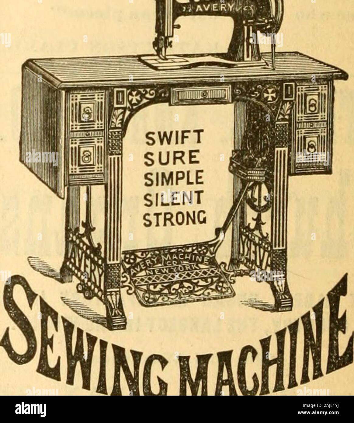Home Missionar, der (Mai 1890 - April 1891). d, und lassen thepayments in Höhe von 82,00 pro monthif sie so wünschen oder 10 Prozent, weitere discountwill zugelassen werden, wenn der volle Betrag in cashon Lieferung der Maschine bezahlt wird. Die folgende Anzeige lesen und für eine illustrierte Katalog, der Angaben wird givefull senden. Nr. 1 45 $ 00 Nr. 4 $ 60 00 Nr. 5.000 £ Nr. 5 .57 OO Nr. 3 55 OO Nr. 6 65 00 AVERy [ab Rev. L. H. Cobb, D.D., Sec. A.C. TJ. ChurchBuilding Vierteljährlich.] MISSIONAR NÄHMASCHINEN. Unsere missionarische Leser wird besonderes Interesse inreading unserer Ad. Der Avery Nähen Machi Stockfoto