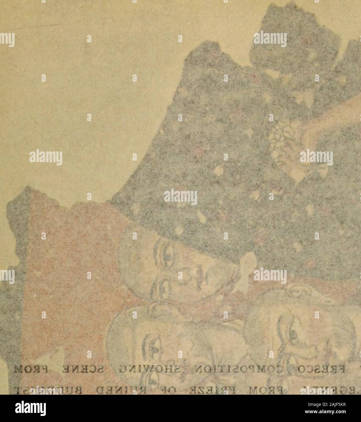 Ruinen der Wüste Cathay: persönliche Erzählung von Erkundungen in Zentralasien und westernmost China. Erstellen von Sicherungskopien von Gips ofParis. Diese heikle Operation wurde an der BritishMuseum von meinem artist Gehilfin Herr F. H. Andrews, und mysecond assistant Herr J. S. Statik, mit äußerster Sorgfalt andskill erfolgen. Der geringste Versuch zur Ergänzung missingbits des ursprünglichen freien Fläche oder an anderen restorationhas konsequent vermieden worden. Auch der Schlamm des originalbacking war nur um die saltscontained aus strahlt auf die farbige Oberfläche unterder Einfluss der Feuchtigkeit w entfernt Stockfoto