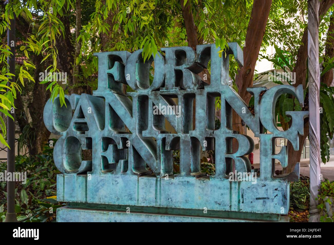 Fort Canning Centre Singapore Stockfoto