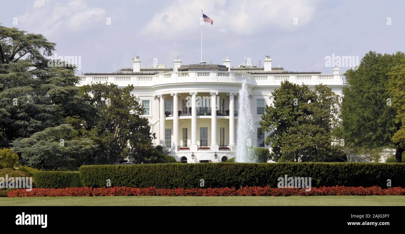 Das weiße Haus in Washington, DC Stockfoto