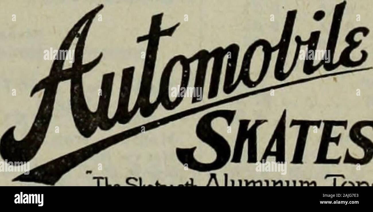 Hardware merchandising September-dezember 1919. Die Nachfrage nach hohen gradeskates wird größer sein als everthis kommende Saison. Wir haben einen kompletten. SkAtes Die SkatewithAluminum zwergwidder Bereit für die sofortige Lieferung. Automobil Skates sind als der höchste Grad, am besten bekannt, und die meisten komplette Linie in Kanada anerkannt. Unter vielen anderen, bieten wir zwei beliebte Modelle der Abbildung und Walzer (früher bei $ 7 und $ 5 Preis), jetzt bei einem Preis, der es ihnen ermöglicht, einen Gewinn von $ 4 und $ 3,75 bzw. verkauft werden. Diese sind sowohl für Lust und Vergnügen Eislaufen geeignet. Für bestimmte Schreiben Stockfoto