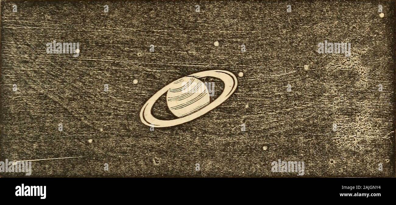 Uranography & Atlas. Er sunvaries von 3 33,2 3 10,6; oder ist es ein wenig mehr thanyq sein Durchmesser, wie von der Erde aus gesehen. Die Schwerkraft an der Oberfläche der Erde bezeichnet wird, 100, dass die Pole des Saturn ist 135; der Sturz eines bodyduring der ersten Sekunde ist 21.664 Fuß und 1 Pfund weighsthere 1 Pfund 5 J Unzen. Am Äquator, in Folge der Kompression des Planeten an den Polen, und dessen rasche Rota-tion, der Herbst ist 12.384 Fuß in der ersten Sekunde und einem wiegt poundonly 12J Unzen. Die Länge der Sekunden pendu - Lum ist 2,51 Meter am Äquator, und 4,39 Meter an der Po Stockfoto