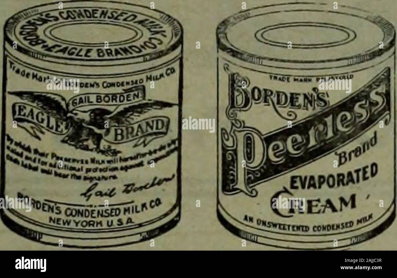 Kanadische Lebensmittelhändler Januar-Juni 1910. 1, 0, 3 J Nonpare. l-Wafern. Nr. 3, 0, 25 Schokolade Ingwer, S-lb. Felder 0 30 Milch ohooolate, 5 o Bundles, pro Schachtel.. 1 35 Milch Schokolade. So Kuchen, pro Schachtel 135 BPFSa. Agenten, C.B. Colaon ich. Bon, MontreaLIn I, 1 und l-lb. tina, 14-lb. boxea, Pro lb 0 Es Kleiner qaantltles 0 t> John S. MOTT & CO.8. R. S. Mclndoe, Agent, Toronto; Arthur M. Loucks, Ottawa; J.A.Taylor, Montreal; J.E. Huxley, Winnipeg, T-Stücke und Persse, Cal - Gary, Alta; Standard Brokerage Co., Van couver, v. Chr.; G. J. Estabrook, St. John, NB: Suite, lOo Größe (zum Kochen) doi 0 90 DIAMONDCHOCOLATE Condens Stockfoto