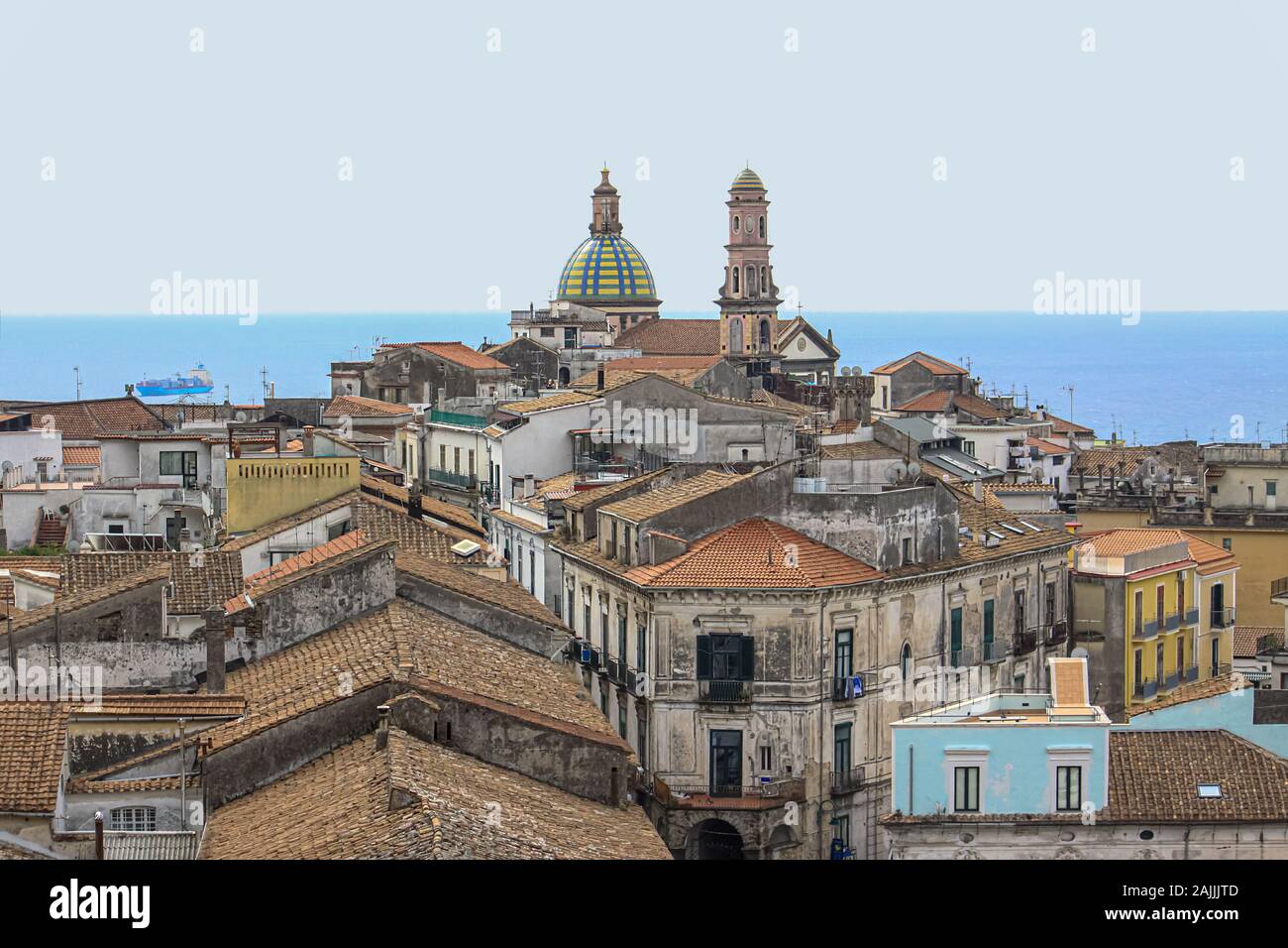 Vietri sul Mare. Die berühmte Keramik Stadt in Italien. Stockfoto