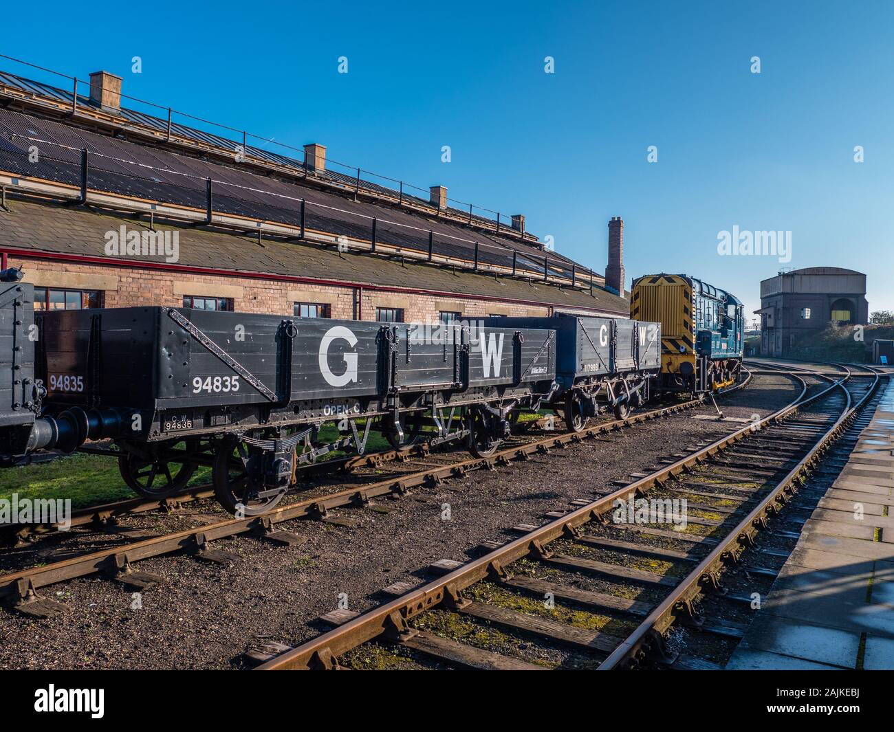 Didcot Railway Center, Didcot, Oxfordshire, England, Großbritannien, GB. Stockfoto