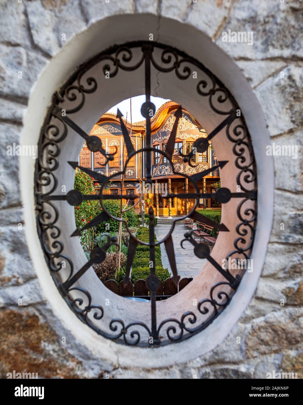 Regionale das Ethnographische Museum in Plovdiv, der Europäischen Kulturhauptstadt 2019 Stockfoto