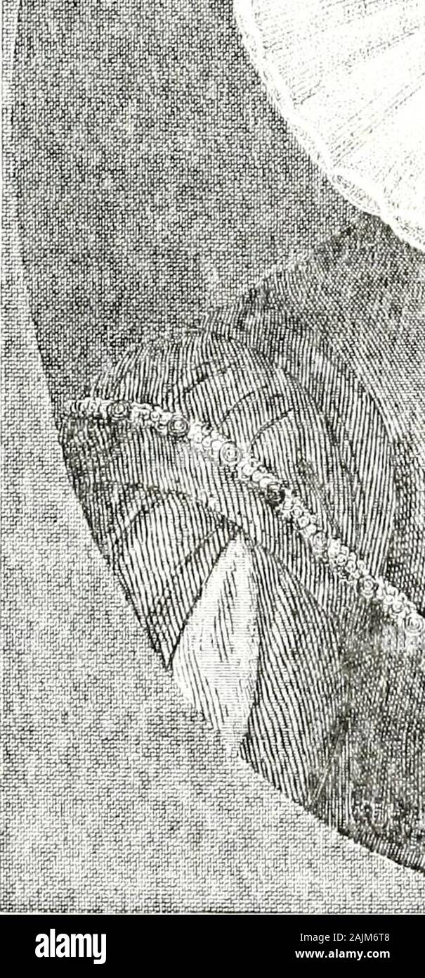 Die italienische Biographie von Sir Robert Dudley, knt., im florentinischen Geschichte bekannt als Il Duca di Nortombria, unter das Diplom von Ferdinand II., Kaiser von Deutschland, vom 9. März 1620, zu der einige biographische Hinweise von Dame Alice Dudley seine Frau, die Herzogin Dudley von Charles I, 23. Mai 1645 als auch von ihren vier Töchtern, Alicia Douglassa, Frances, Anne und Catharine. Ety, Iortitiuk und maynanindty und Jiis v (n-Tb und meincny, Anne. l^ ndlcy, einer der seinen lieiressesof nobk; fanuly, detlicatcs dieses cngraviju^ oi Biz tondj hinzugefügt werden. Aber Sir William Dngdale nicht seine cou beschränken Stockfoto