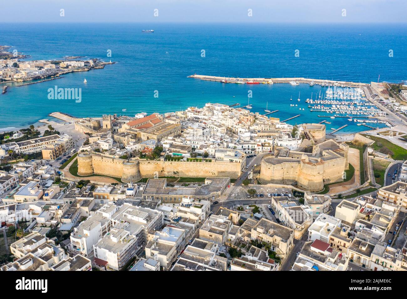 Castello Aragonese, Otranto, Apulien, Italien Stockfoto