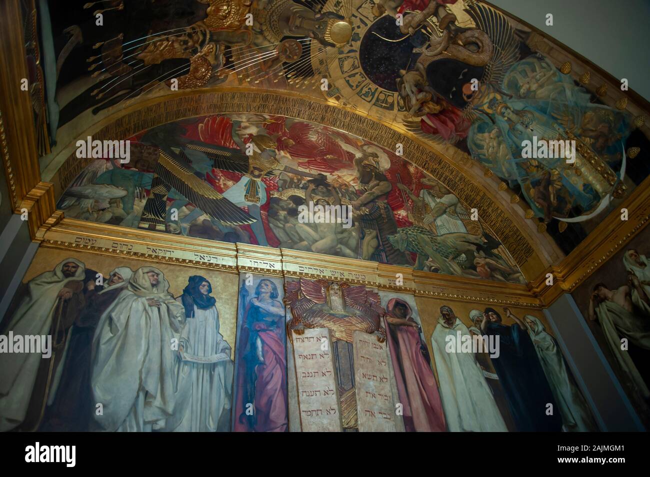 Boston Public Library Stockfoto
