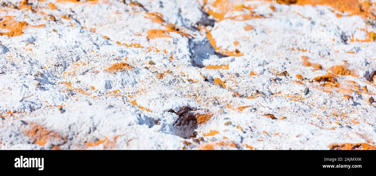 Stein Textur, Marokko, Nordafrika. Close-up Stockfoto