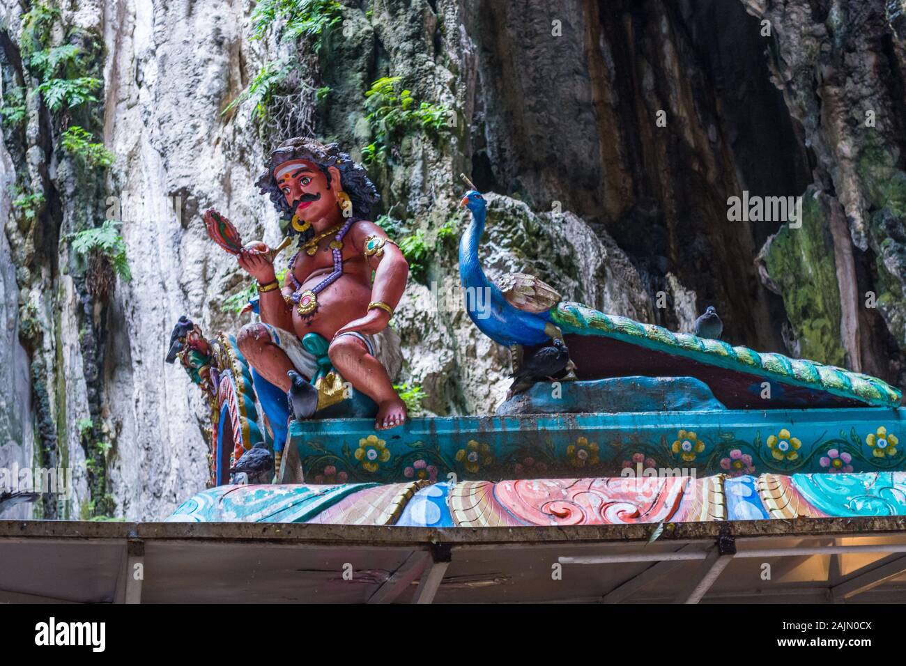 Hindu Tempel Batu Höhlen Malaysia Stockfoto