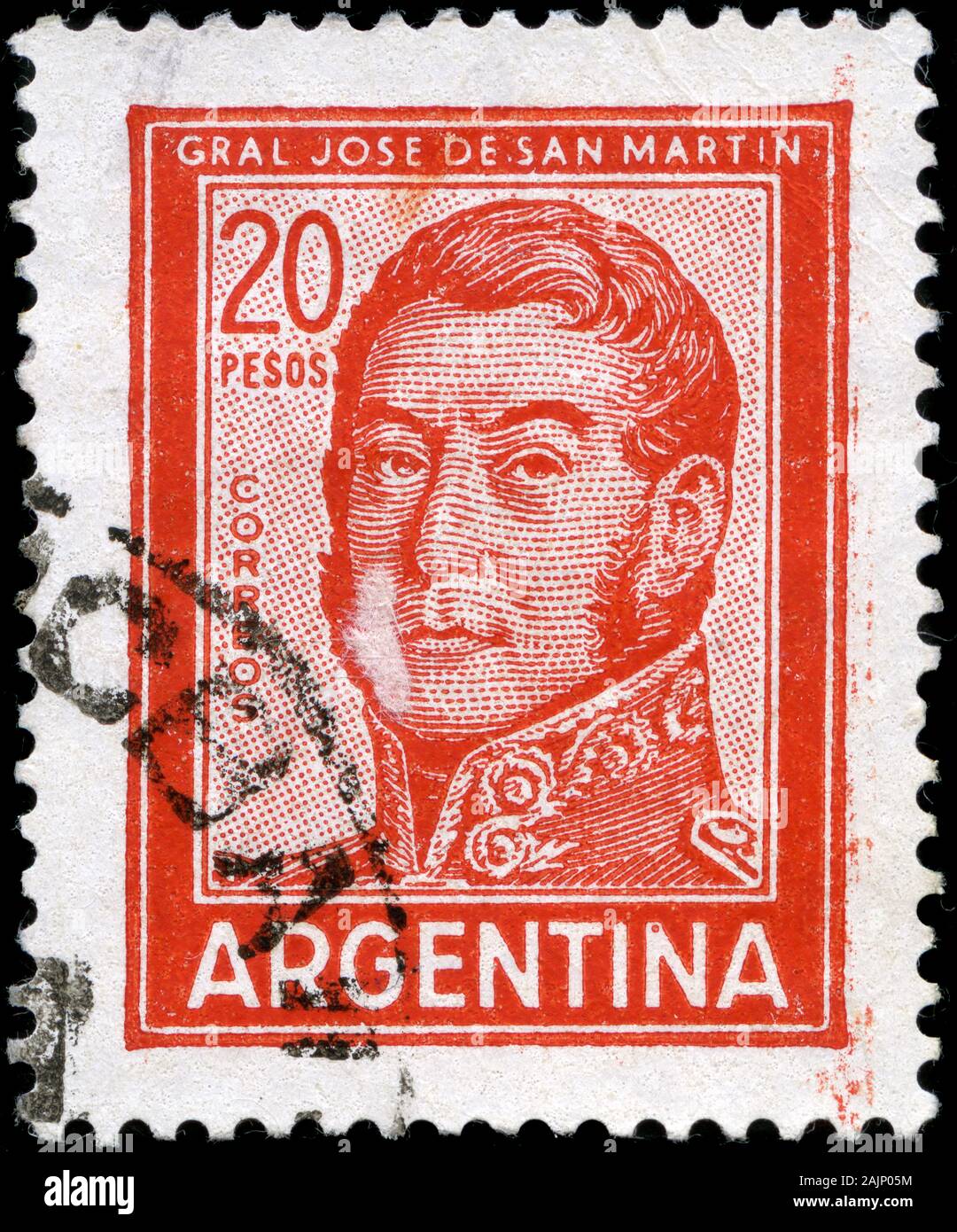 José Francisco de San Martín (1778-1850) Stockfoto