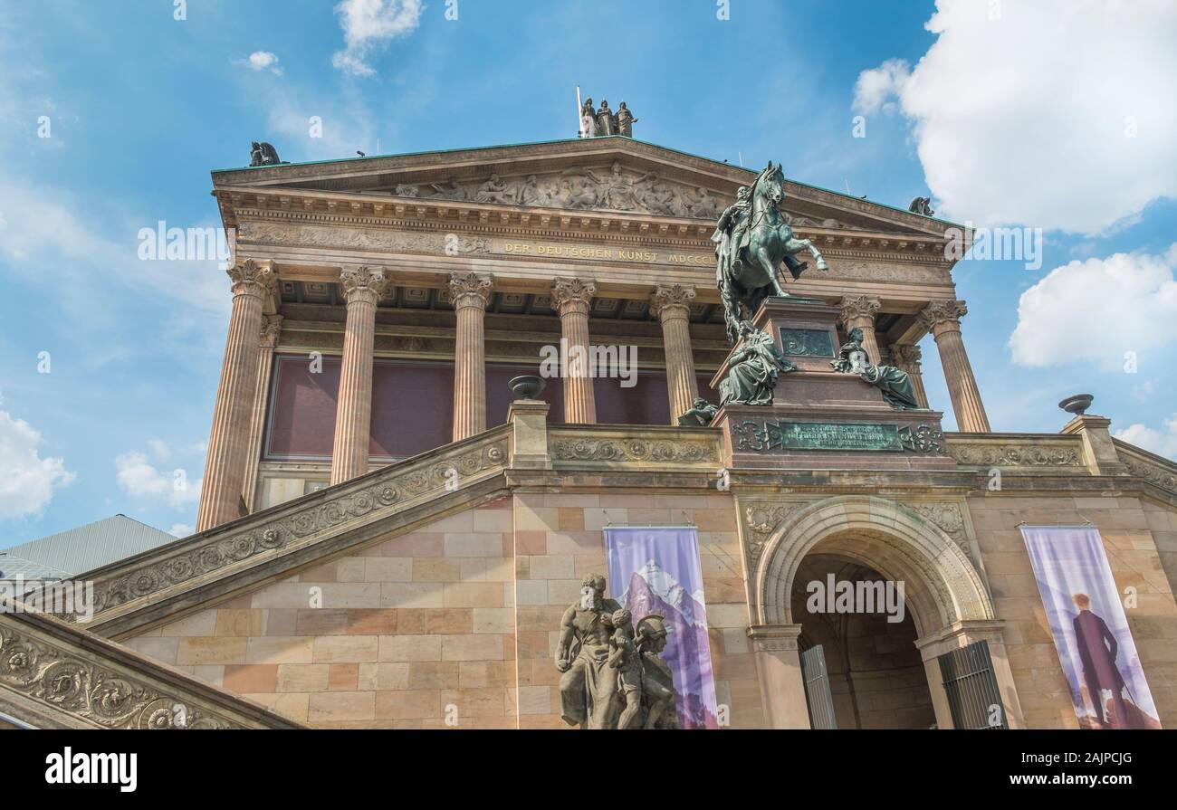 Alte Nationalgalerie Alte Nationalgalerie Stockfoto