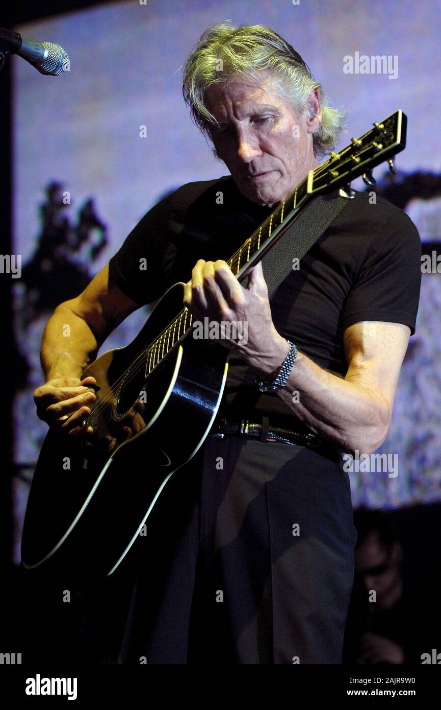Assago Milano, Italien 23.04.2007: Roger Waters in Konzert auf dem Datchforum Assago Stockfoto