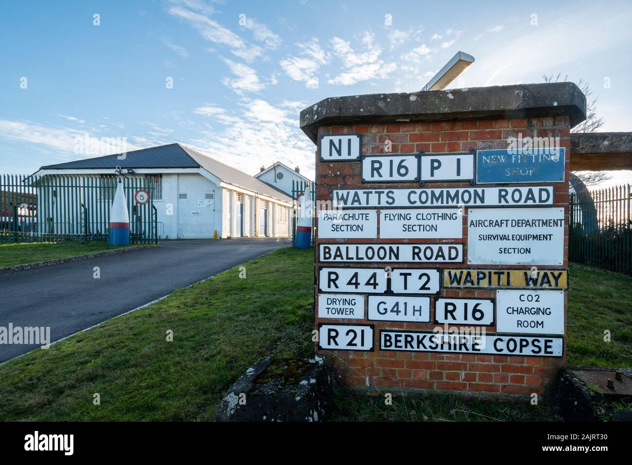 Farnborough Aviation Wissenschaften Vertrauen (SCHNELL) Museum, Hampshire, Großbritannien Stockfoto
