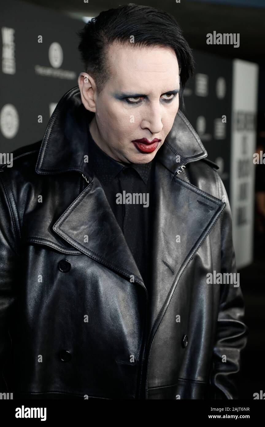 Los Angeles, USA. 04 Jan, 2020. Marilyn Manson an der Kunst des Elysium 13. jährlichen Himmel Gala im Hollywood Palladium am 04 Januar, 2020 in Los Angeles, Kalifornien. Credit: Geisler-Fotopress GmbH/Alamy leben Nachrichten Stockfoto