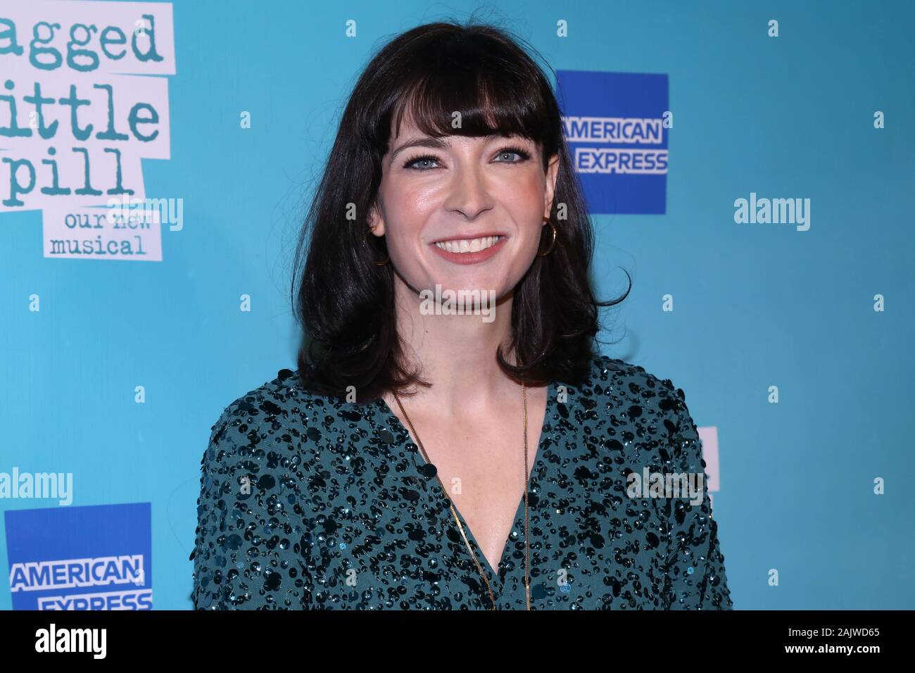 Öffnung Nacht für Jagged Little Pill Am Broadhurst Theater - Ankünfte Musical. Mit: Diablo Cody, Wo: New York, New York, United States Wenn: 06 Dez 2019 Credit: Joseph Marzullo/WENN.com Stockfoto