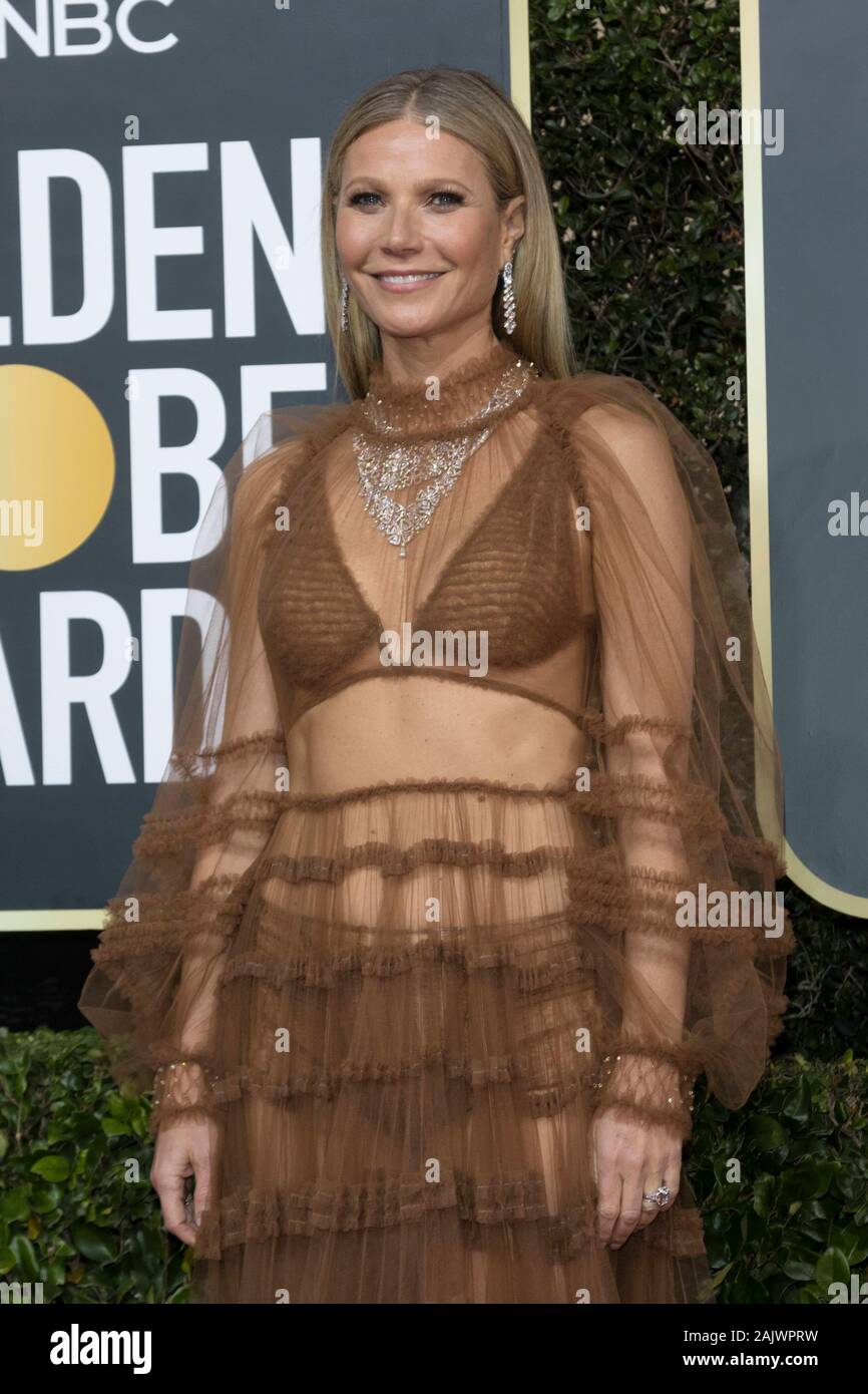 Gwyneth Paltrow nimmt an der 77. jährlichen Golden Globe Awards, Golden Globes, im Beverly Hilton Hotel in Beverly Hills, Los Angeles, USA, am 05. Januar 2020. | Verwendung weltweit Stockfoto Gwyneth Paltrow nimmt an der 77. jährlichen Golden Globe Awards, Golden Globes, im Beverly Hilton Hotel in Beverly Hills, Los Angeles, USA, am 05. Januar 2020. | Verwendung weltweit Stockfoto