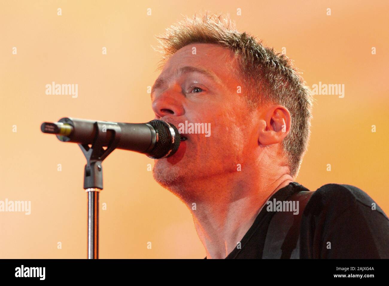 Verona Italien 09/18/2004, Arena : Bryan Adams im Konzert während der musikalischen Veranstaltung 'Festivalbar 2004'. Stockfoto