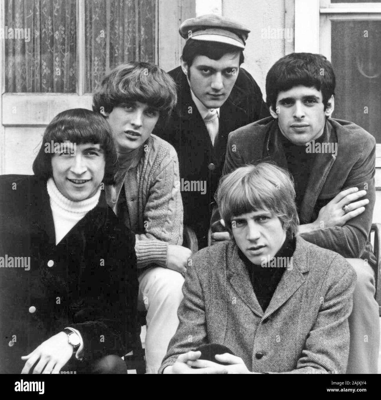 Die BEAU BRUMMELS Werbefoto des Amerikanischen rock group über 1966 Stockfoto
