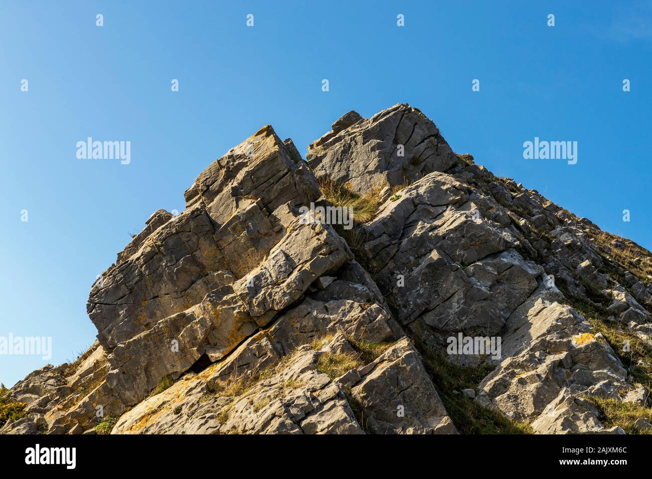 Port Eynon, Gower Halbinsel, Wales Stockfoto