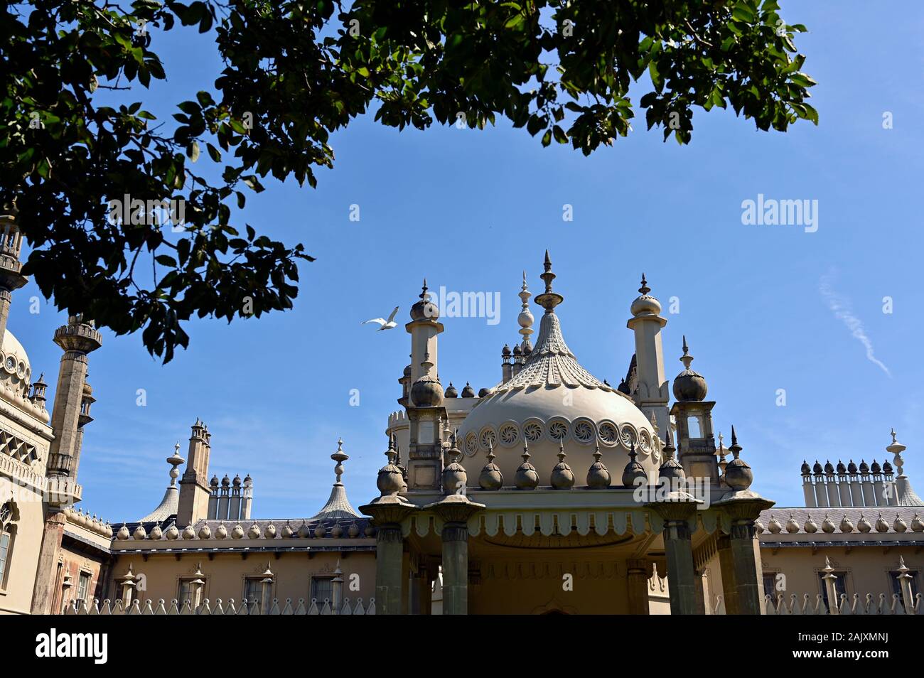 Royal Pavilion, auch bekannt als Brighton Pavilion England Stockfoto