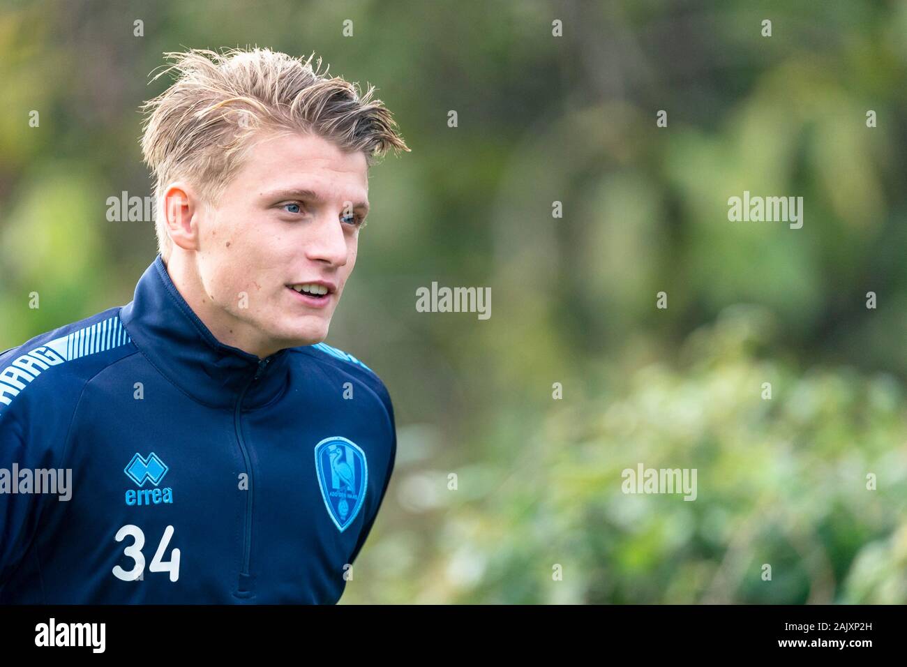 MALAGA, 06-01-2020, Fußball,, niederländischen Eredivisie, Saison 2019-2020, ADO Den Haag player Sem Steijn, während der testmatch ADO-Noordwijk in Mijas, Spanien Stockfoto