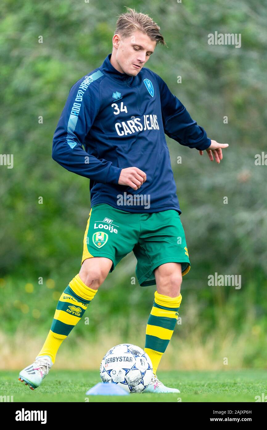 MALAGA, 06-01-2020, Fußball,, niederländischen Eredivisie, Saison 2019-2020, ADO Den Haag player Sem Steijn, während der testmatch ADO-Noordwijk in Mijas, Spanien Stockfoto