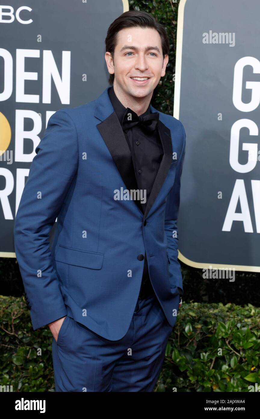 Nicholas Braun die Teilnahme an der 77. jährlichen Golden Globe Awards im Beverly Hilton Hotel am 5. Januar 2020 in Beverly Hills, Kalifornien. Stockfoto