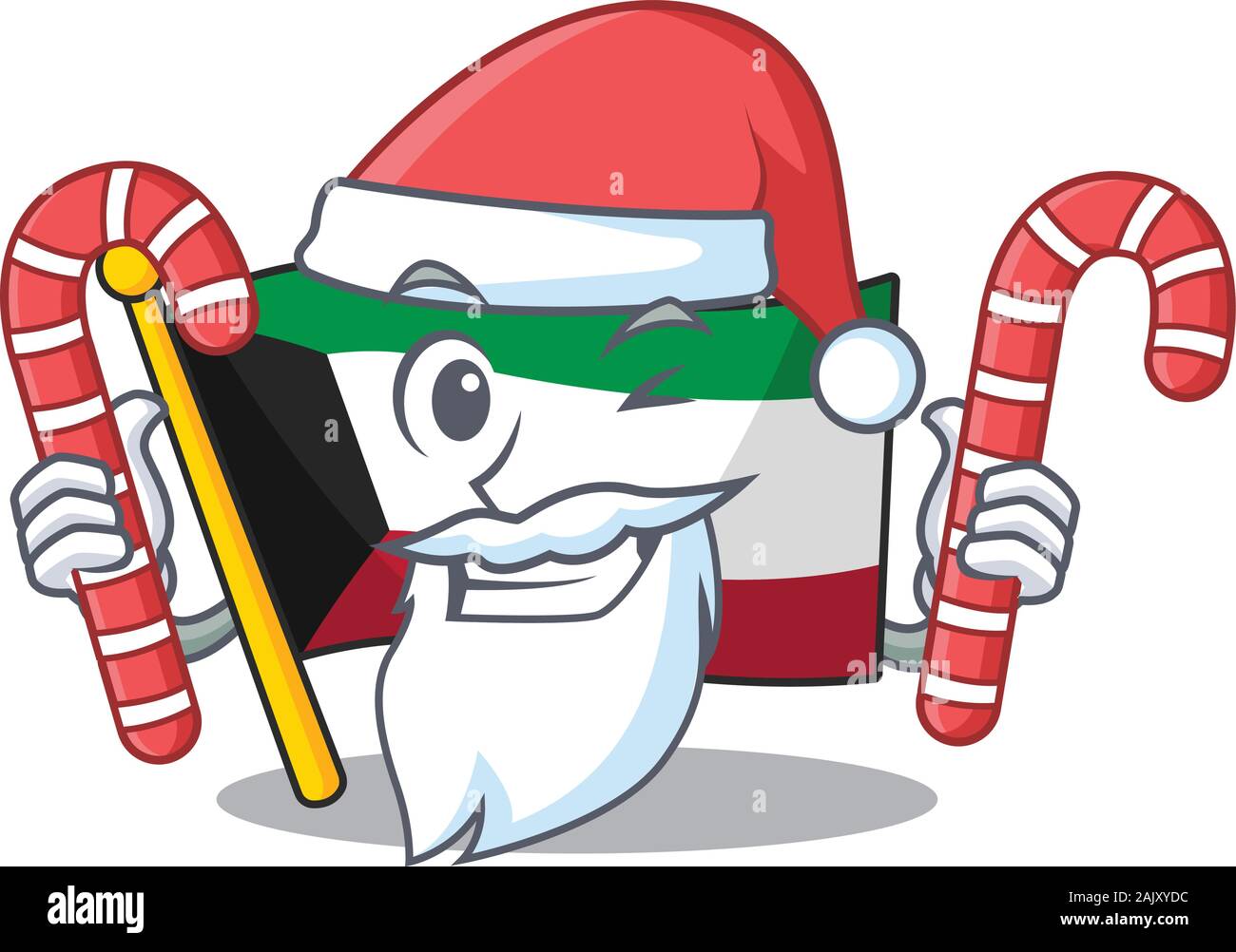 Kuwait Santa Weihnachten in kuwait Stock-Vektorgrafiken kaufen - Alamy