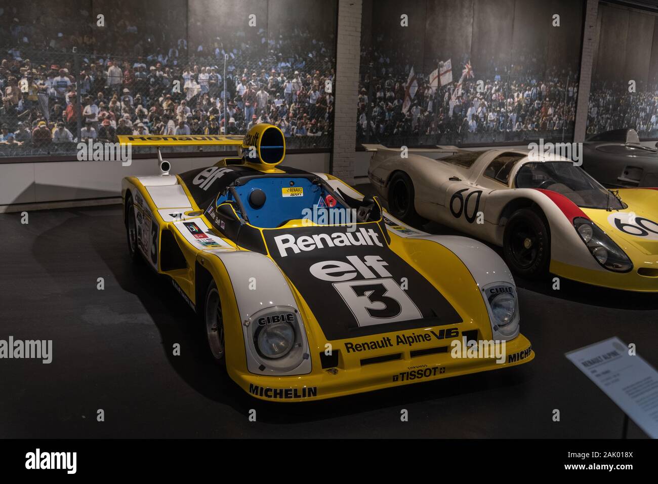 Cité de l'Automobile Mulhouse. Automobile Museum Mulhouse, Frankreich. Stockfoto