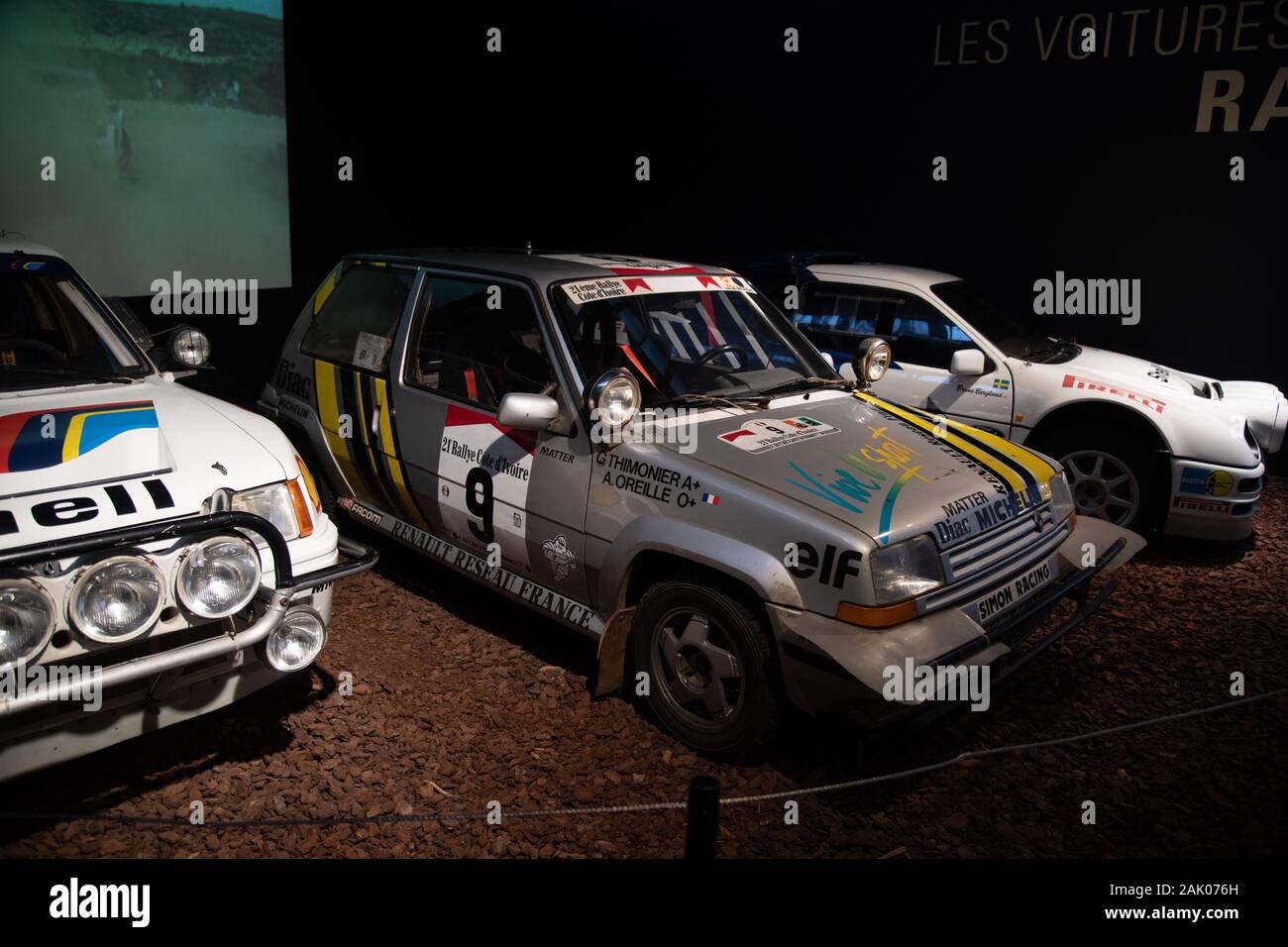 Cité de l'Automobile Mulhouse. Automobile Museum Mulhouse, Frankreich. Stockfoto