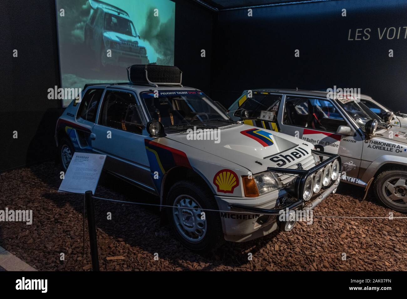 Cité de l'Automobile Mulhouse. Automobile Museum Mulhouse, Frankreich. Stockfoto