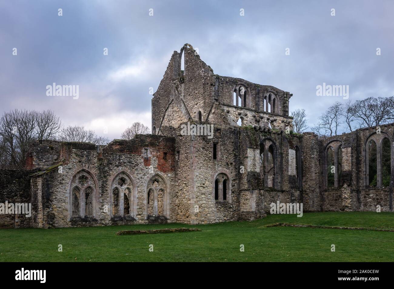 Southampton, Netley, UK. Januar 2020. Die Ruinen von netley Abtei Kloster in der Nähe von Southampton, ein englischer Weltkulturerbe in Hampshire, England Stockfoto