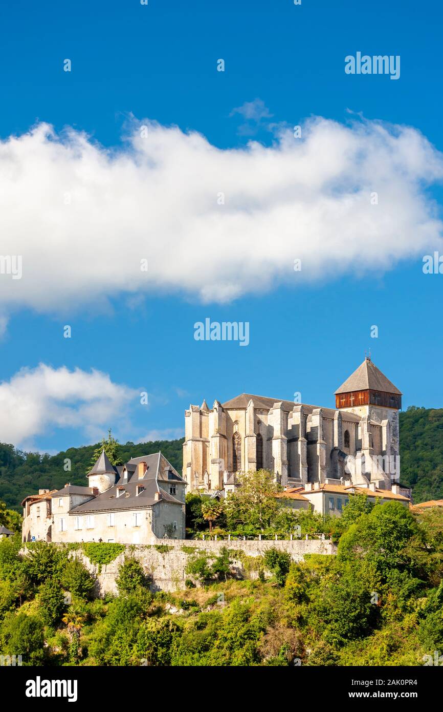 Saint Bertrand de Comminges Kathedrale in Frankreich Stockfoto