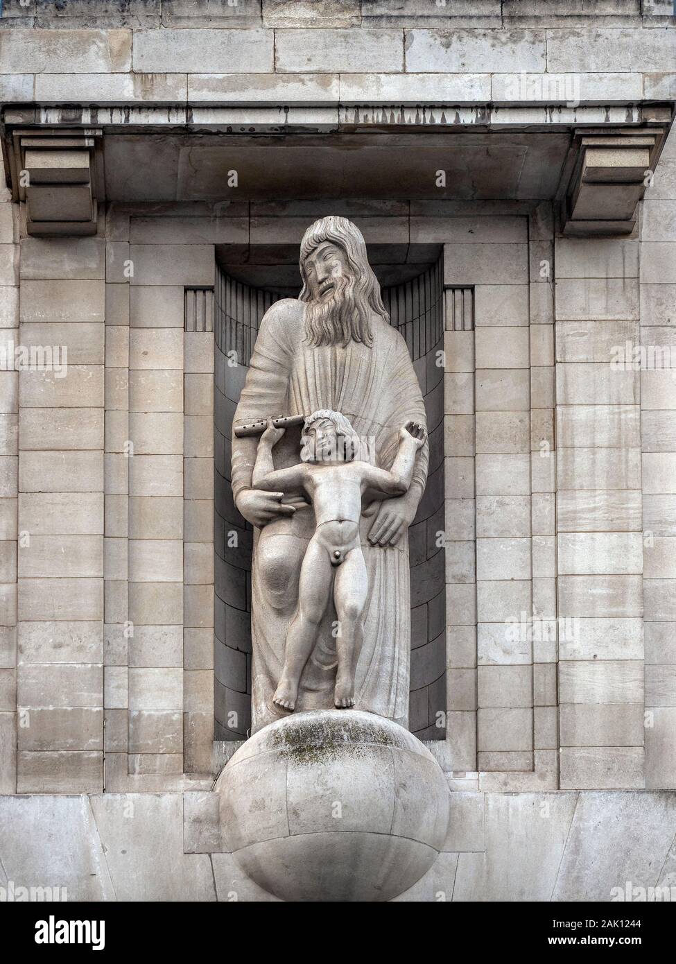 photo Eric Gill Sculpture Bbc alamy