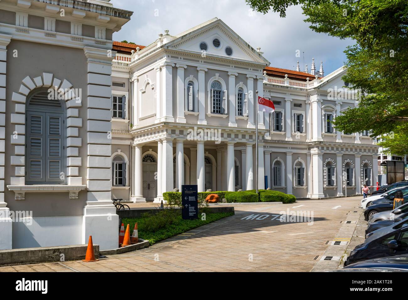 Nationalmuseum von Singapur Stockfoto