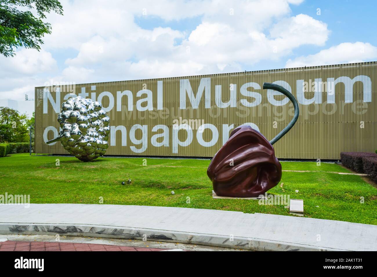 Nationalmuseum von Singapur Stockfoto