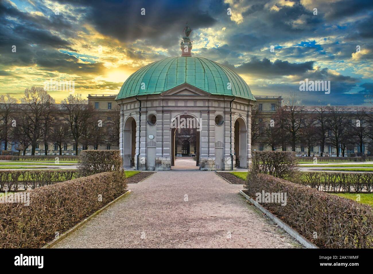 Münchner Hofgarten Stockfoto