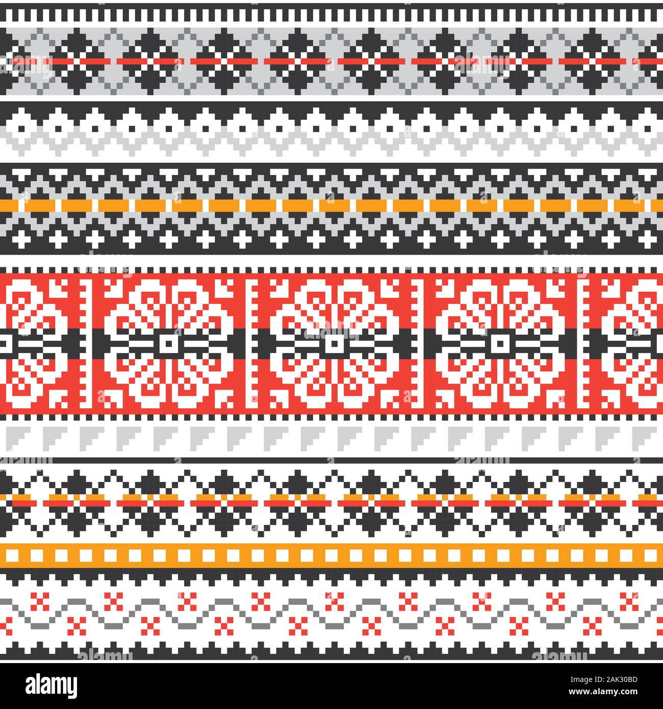 Fair isle knit Stock Vektorgrafiken kaufen Alamy