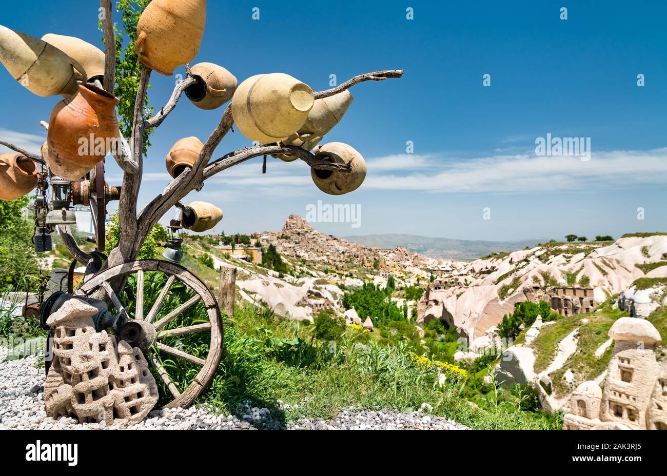 Möchten Baum in Kappadokien, Türkei Stockfoto