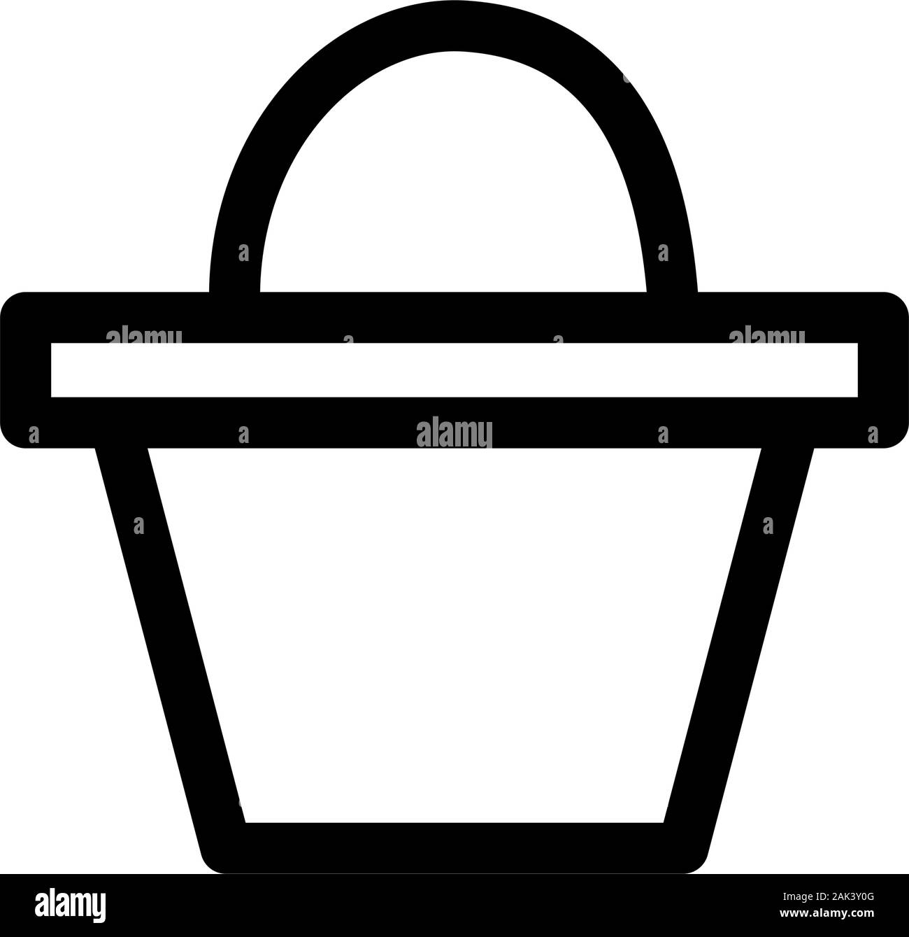 Neuen Warenkorb. Warenkorb kommerzielle Symbol. Vektor Stock Vektor