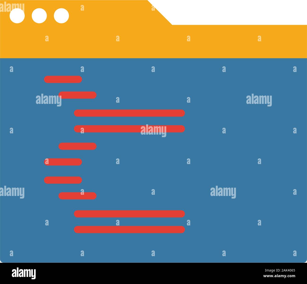 Programmierung Symbol. Einfaches Element von Web-entwicklung Symbole ...