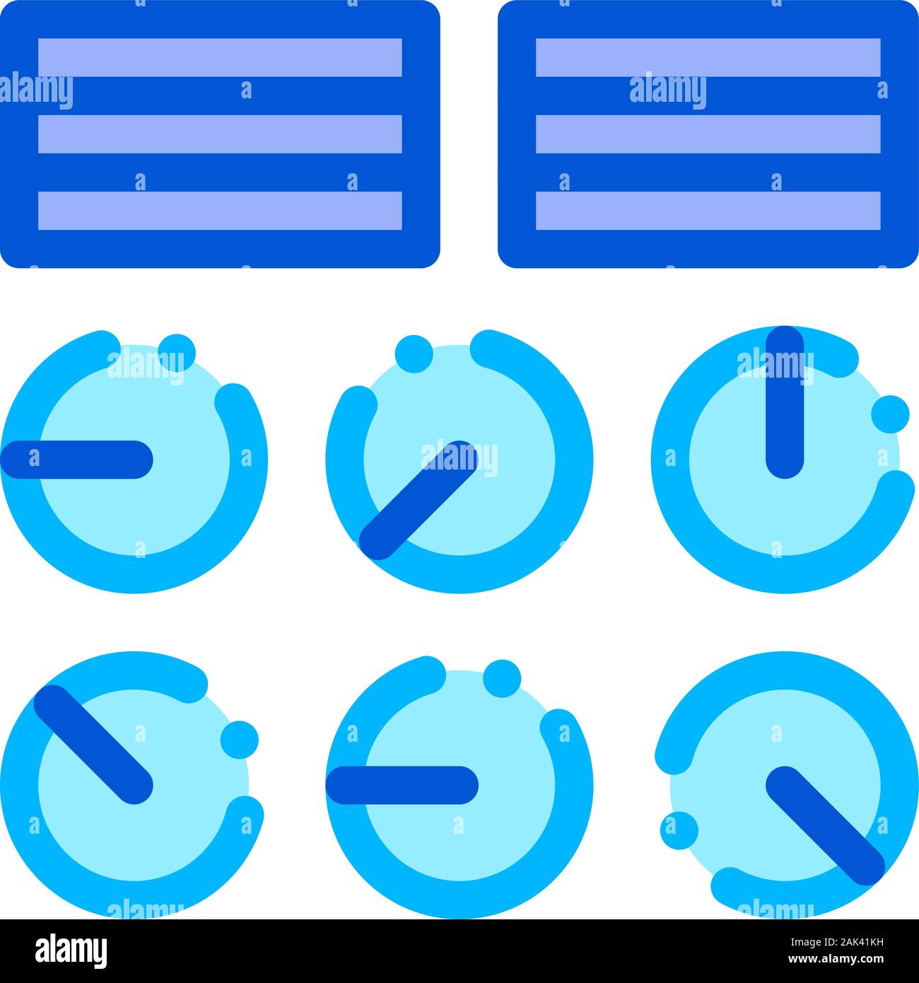 Benchboard Wasseraufbereitungsanlage Vektor Icon Stock Vektor